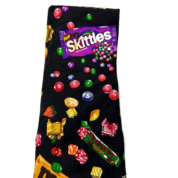 Vintage Candy 80s Necktie 100% Silk - Picture 7 of 9
